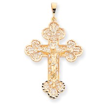 10k Yellow Gold CRUCIFIX Charm hide-image