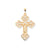 CRUCIFIX Charm in 10k Yellow Gold