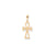 Cross Charm in 10k Yellow Gold