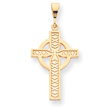 10k Yellow Gold Cross Charm hide-image