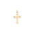Cross Charm in 10k Yellow Gold