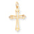 10k Yellow Gold Cross Charm hide-image