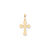Cross Charm in 10k Yellow Gold