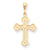 10k Yellow Gold Cross Charm hide-image