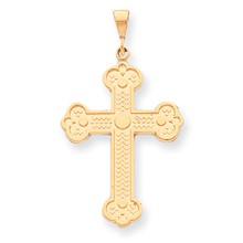 10k Yellow Gold Cross Charm hide-image