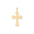 Cross Charm in 10k Yellow Gold