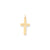 Cross Charm in 10k Yellow Gold