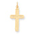 10k Yellow Gold Cross Charm hide-image