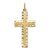 Cross Charm in 10k Yellow Gold