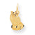 10k Yellow Gold PRAYING HANDS Charm hide-image