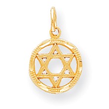 10k Yellow Gold STAR OF DAVID Charm hide-image