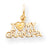 10k Yellow Gold I Love My Grandpa Charm hide-image