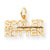 10k Yellow Gold Talking - Spoiled Rotten Charm hide-image