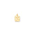 ANGEL MEDAL Charm in 10k Yellow Gold