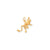 FROG Charm in 10k Yellow Gold