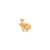 FROG Charm in 10k Yellow Gold
