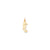 Seahorse Charm in 10k Yellow Gold