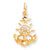 10k Yellow Gold ANCHOR Charm hide-image