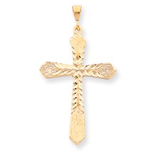 10k Yellow Gold Cross Charm hide-image