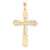 10k Yellow Gold Cross Charm hide-image