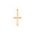 Cross Charm in 10k Yellow Gold