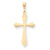 10k Yellow Gold Cross Charm hide-image