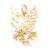 10k Yellow Gold EAGLE Charm hide-image