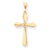 10k Yellow Gold Cross Charm hide-image