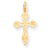 10k Yellow Gold Cross Charm hide-image