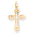 10k Yellow Gold Cross Charm hide-image