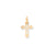 Cross Charm in 10k Yellow Gold