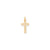 Cross Charm in 10k Yellow Gold