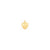 Initial L Charm in 10k Yellow Gold