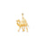 CAMEL Charm in 10k Yellow Gold