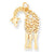 10k Yellow Gold GIRAFFE Charm hide-image