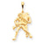 10k Yellow Gold WRESTLING Charm hide-image