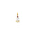 Sweet 15 Charm in 10k Gold Two-tone