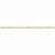 10K Yellow Gold Diamond-Cut Extra-Lite Rope Chain