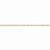10K Yellow Gold Hand Made Diamond-Cut Rope Chain Bracelet