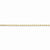 10K Yellow Gold Handmade Diamond-Cut Rope Chain