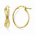 10k Yellow Gold Yellow Gold Polished Hinged Hoop Earrings