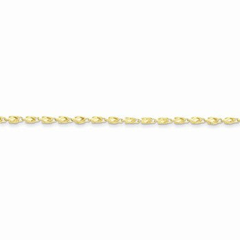 10K Yellow Gold Marquise Chain