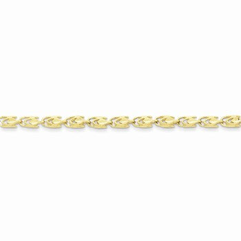 10K Yellow Gold Marquise Chain