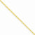 10K Yellow Gold Spiga Chain Bracelet