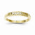 10k Yellow Gold Womens Diamond Wedding Band