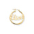 10k Yellow Gold Polished Tube Earrings