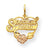 10k Gold Special Friend Heart Charm hide-image