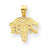 10k Yellow Gold Solid Registered Nurse Charm hide-image