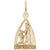 Confirmation Charm in Yellow Gold Plated