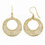 14k Yellow Gold Dangle Shephred Hook Earrings
